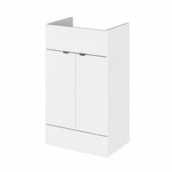 Hudson Reed 500x355mm Gloss White Full Depth Vanity Unit
