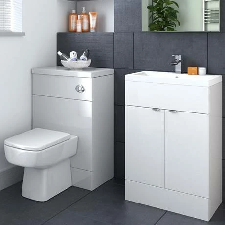 Hudson Reed 505mm Full Depth Polymarble WC Top 4 Hudson Reed 505mm Full Depth Polymarble WC Top - Image 2
