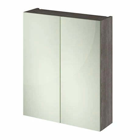 Hudson Reed 600mm Grey Avola 50/50 Mirror Unit Hudson Reed 600mm Grey Avola 50/50 Mirror Unit -Hudson Reed Shop Hudson Reed 600mm Grey Avola Mirror Unit p
