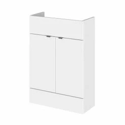 Hudson Reed 600x255mm Gloss White Compact Vanity Unit