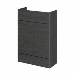 Hudson Reed 600x255mm Hacienda Black Compact Vanity Unit
