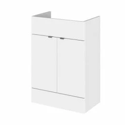 Hudson Reed 600x355mm Gloss White Full Depth Vanity Unit