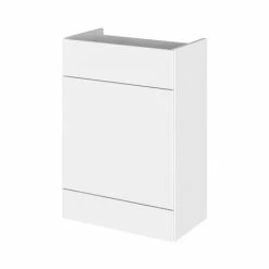 Hudson Reed 600x355mm Gloss White Full Depth WC Unit