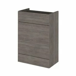 Hudson Reed 600x355mm Grey Avola Full Depth WC Unit