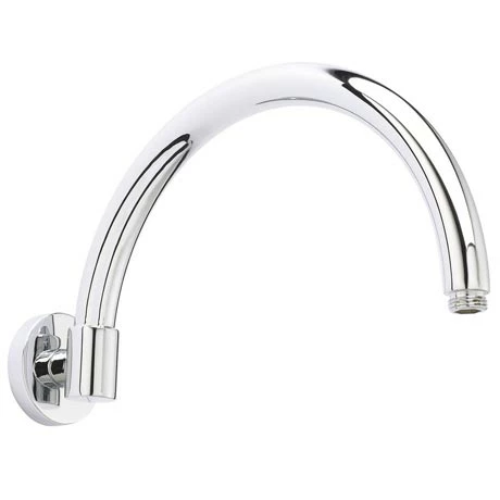 Hudson Reed Curved Wall Mounted Shower Arm - Chrome - ARM06 Hudson Reed Curved Wall Mounted Shower Arm - Chrome - ARM06 -Hudson Reed Shop Hudson Reed Curved Wall Mounted Shower Arm Chrome ARM06 p