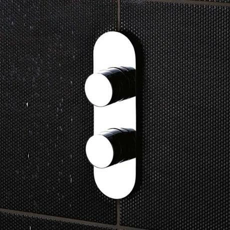 Hudson Reed Indus Twin Concealed Thermostatic Shower Valve with Diverter - RND3207 Hudson Reed Indus Twin Concealed Thermostatic Shower Valve With Diverter - RND3207 -Hudson Reed Shop Hudson Reed Indus Twin Concealed Thermostatic Shower Valve with Diverter RND3207 d2 460