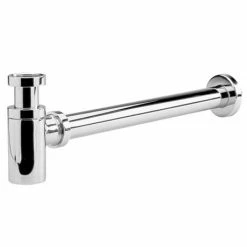 Hudson Reed Minimalist Bottle Trap - Chrome - EK302