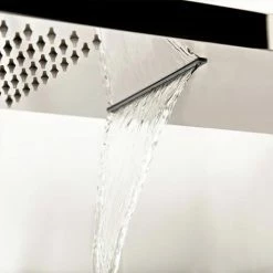 Hudson Reed Rectangular Shower Head With Water Blade - HEAD48 -Hudson Reed Shop Hudson Reed Rectangular Shower Head w Water Blade HEAD48 d3 460