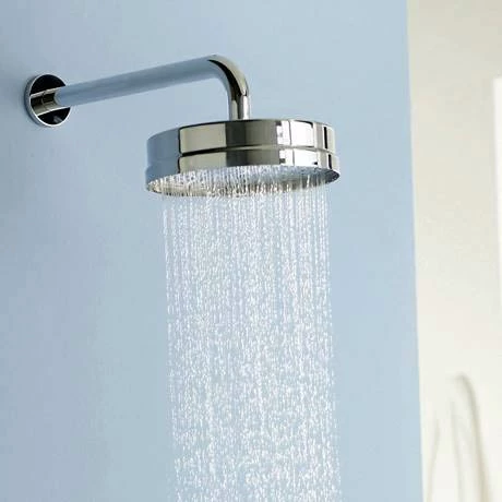 Hudson Reed Tec 8 Inch Fixed Shower Head + Arm - A3217 Hudson Reed Tec 8 Inch Fixed Shower Head + Arm - A3217 -Hudson Reed Shop Hudson Reed Tec 8 inch Fixed Shower Head Arm A3217 detail1 460