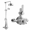 Hudson Reed Topaz Exposed Valve Inc. Rigid Riser Kit, Diverter, 8" Shower Rose & Handset -Hudson Reed Shop Hudson Reed Topaz Exposed Valve pack p