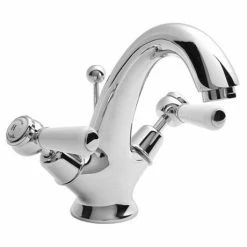 Hudson Reed Topaz Lever Mono Basin Mixer Tap + Pop Up Waste