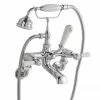 Hudson Reed Topaz Lever Wall Mounted Bath Shower Mixer + Shower Kit