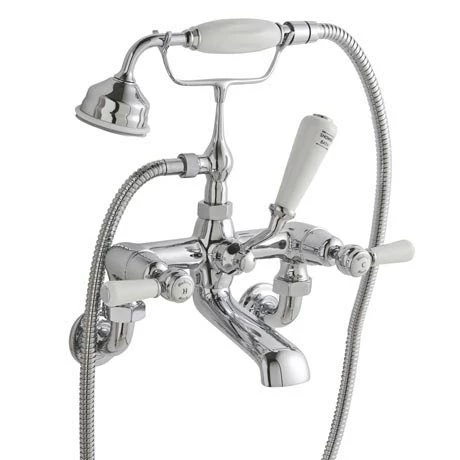 Hudson Reed Topaz Lever Wall Mounted Bath Shower Mixer + Shower Kit Hudson Reed Topaz Lever Wall Mounted Bath Shower Mixer + Shower Kit -Hudson Reed Shop Hudson Reed Topaz Lever Wall Mounted Bath Shower Mixer p
