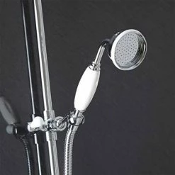 Hudson Reed Traditional Exposed Shower Valve, Riser Kit, Diverter & Shower Rose 5 Hudson Reed Traditional Exposed Shower Valve, Riser Kit, Diverter & Shower Rose -Hudson Reed Shop Hudson Reed Traditional Exposed Shower Valve Riser Kit Diverter Shower Rose detail2 460