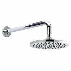 Hudson Reed Quest Triple Thermostatic Valve With Round Shower Head + Handset -Hudson Reed Shop JTY314A3263SHA d2 375