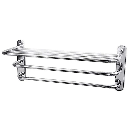 Hudson Reed Chrome 3 Tier Towel Rack - LA380 Hudson Reed Chrome 3 Tier Towel Rack - LA380 -Hudson Reed Shop LA380 np