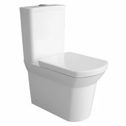 Hudson Reed Maya BTW Close Coupled Toilet + Soft Close Seat