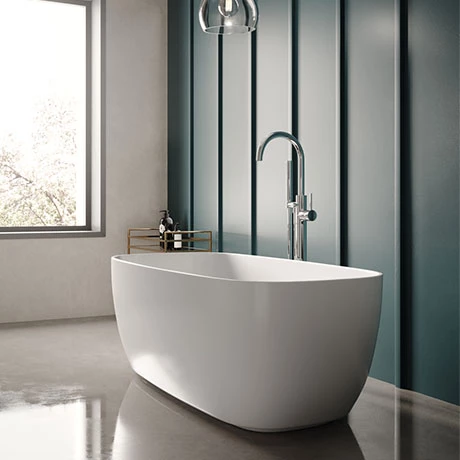 Hudson Reed Bella L1495 X W720mm Square Freestanding Bath - NBB003