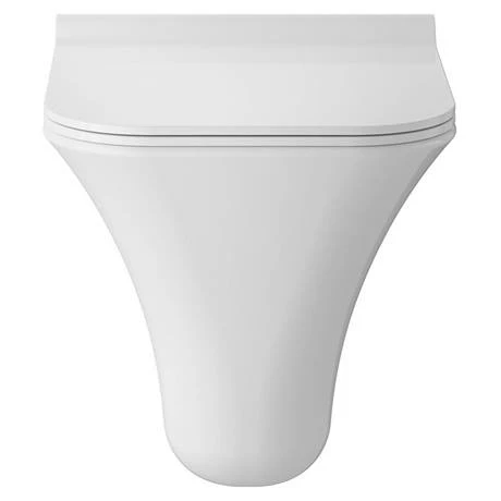Hudson Reed Grace Rimless Wall Hung Pan & Soft Close Seat - NCT140 Hudson Reed Grace Rimless Wall Hung Pan & Soft Close Seat - NCT140 -Hudson Reed Shop NCT140 D1 460