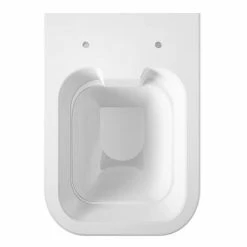 Hudson Reed Grace Rimless Wall Hung Pan & Soft Close Seat - NCT140 5 Hudson Reed Grace Rimless Wall Hung Pan & Soft Close Seat - NCT140 -Hudson Reed Shop NCT140 D3 460