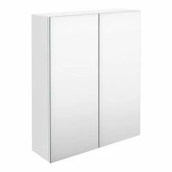 Hudson Reed 600mm White Gloss 50/50 Mirror Unit