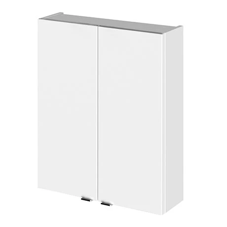 Hudson Reed 500x182mm Gloss White Fitted Wall Unit 3 Hudson Reed 500x182mm Gloss White Fitted Wall Unit