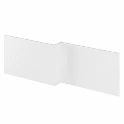 Hudson Reed Gloss White 1700 Square Shower Bath Front Panel - OFF173