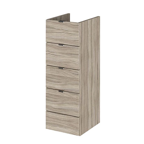 Hudson Reed 300x355mm Driftwood Full Depth 4 Drawer Unit 3 Hudson Reed 300x355mm Driftwood Full Depth 4 Drawer Unit