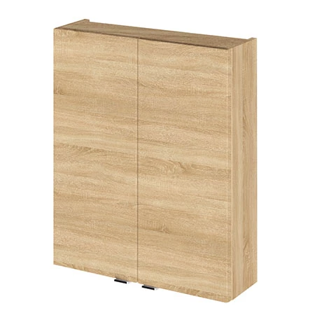 Hudson Reed Natural Oak 500mm Wall Unit - OFF355 3 Hudson Reed Natural Oak 500mm Wall Unit - OFF355