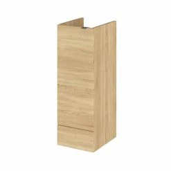 Hudson Reed 300x355mm Natural Oak Full Depth Base Unit