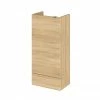 Hudson Reed 400x255mm Natural Oak Compact Base Unit -Hudson Reed Shop OFF383 p