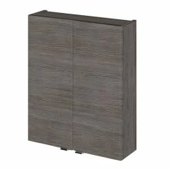 Hudson Reed 500x182mm Grey Avola Fitted Wall Unit
