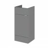 Hudson Reed 400x355mm Gloss Grey Full Depth Vanity Unit