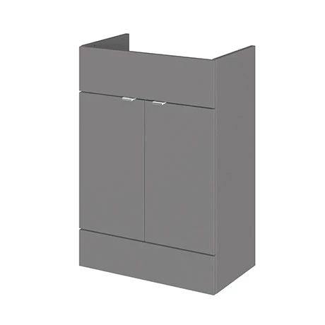 Hudson Reed 600x355mm Gloss Grey Full Depth Vanity Unit Hudson Reed 600x355mm Gloss Grey Full Depth Vanity Unit -Hudson Reed Shop OFF908 p