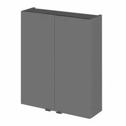 Hudson Reed 500x182mm Gloss Grey Fitted Wall Unit