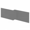 Hudson Reed Gloss Grey 1700 Square Shower Bath Front Panel - OFF973 -Hudson Reed Shop OFF973 p