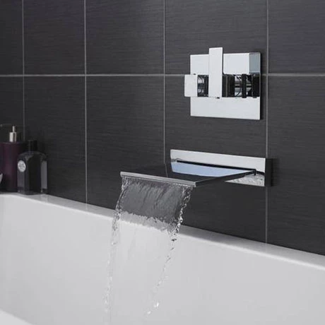 Hudson Reed Slimline Waterfall Filler with Concealed Thermostatic Valve Hudson Reed Slimline Waterfall Filler With Concealed Thermostatic Valve -Hudson Reed Shop PN300 ART3210 np