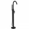 Hudson Reed Tec Single Lever Mono Free-standing Bath Shower Mixer - Matt Black - PN421 -Hudson Reed Shop PN421 m