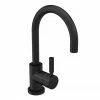 Hudson Reed Tec Single Lever Side Action Basin Mixer Tap - Matt Black - PN480 2 Hudson Reed Tec Single Lever Side Action Basin Mixer Tap - Matt Black - PN480 -Hudson Reed Shop PN480 M