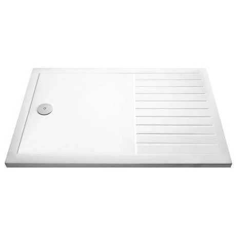 Hudson Reed Rectangular 40mm ABS Capped Acrylic Walk-In Shower Tray with Drying Area Hudson Reed Rectangular 40mm ABS Capped Acrylic Walk-In Shower Tray With Drying Area -Hudson Reed Shop Premier Rectangular 40mm ABS Capped Acrylic Walk In Shower Tray prod
