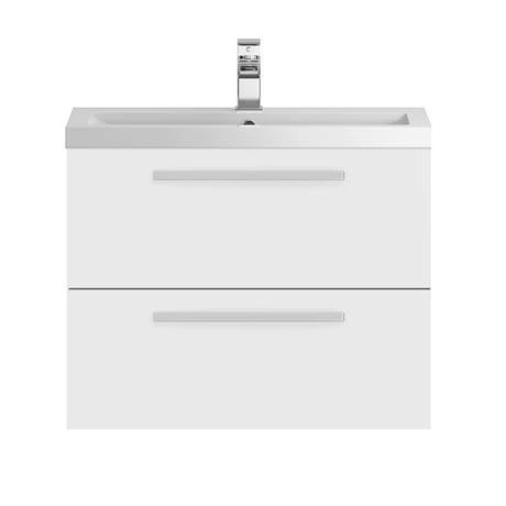 Hudson Reed 720mm Gloss White Modular Basin Vanity Unit Hudson Reed 720mm Gloss White Modular Basin Vanity Unit -Hudson Reed Shop QUA005 detail1 460
