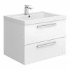 Hudson Reed 720mm Gloss White Modular Basin Vanity Unit 1 Hudson Reed 720mm Gloss White Modular Basin Vanity Unit -Hudson Reed Shop QUA005 np