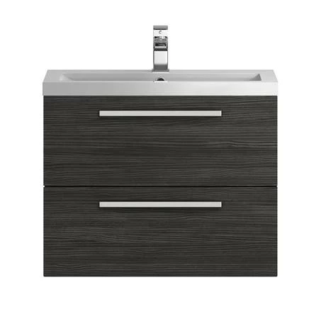 Hudson Reed 720mm Black Woodgrain Modular Basin Vanity Unit Hudson Reed 720mm Black Woodgrain Modular Basin Vanity Unit -Hudson Reed Shop QUA007 d2 460