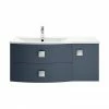 Hudson Reed Sarenna 1000mm Wall Hung Cabinet & Basin - Mineral Blue 2 Hudson Reed Sarenna 1000mm Wall Hung Cabinet & Basin - Mineral Blue -Hudson Reed Shop SAR302L P