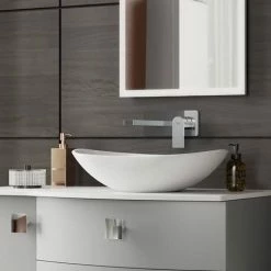 Hudson Reed Sottile Wall Mounted Single Lever Basin Mixer - SOT328 4 Hudson Reed Sottile Wall Mounted Single Lever Basin Mixer - SOT328 -Hudson Reed Shop SOT328 n d2 460