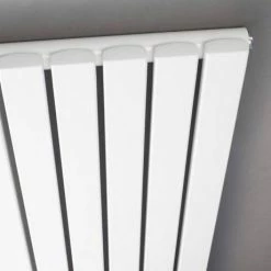 Hudson Reed Sloane 600 X 412mm Horizontal Single Panel Radiator - Anthracite - HLA54 -Hudson Reed Shop Sloane Single D1 460