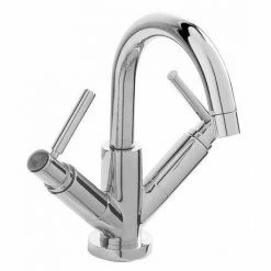 Hudson Reed Tec Lever Mono Basin Mixer Tap Inc. Swivel Spout & Waste - TEL315
